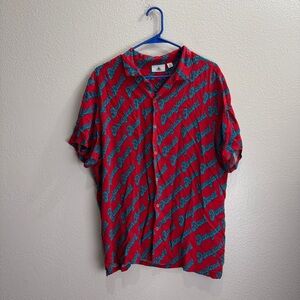 Disneyland Resort Button Up Vintage Shirt Size Large